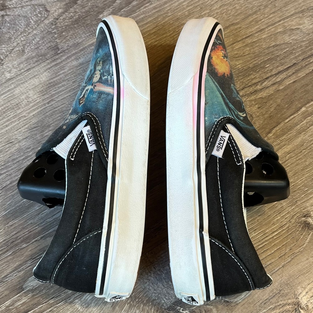 Vans x Star Wars A New Hope Movie Poster Sneakers Leia Vadar Skywalker Womens 6 - Picture 4 of 10
